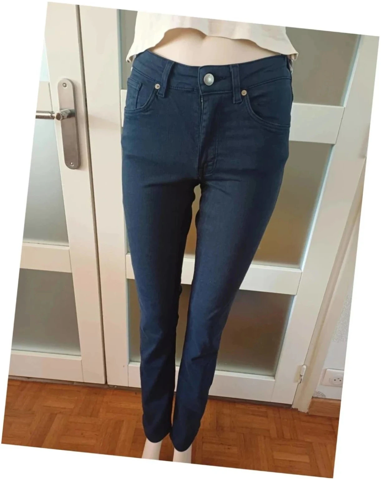 Pantalon Slim Gant - Bleu Marine - W27 L34 (Taille 34/36)